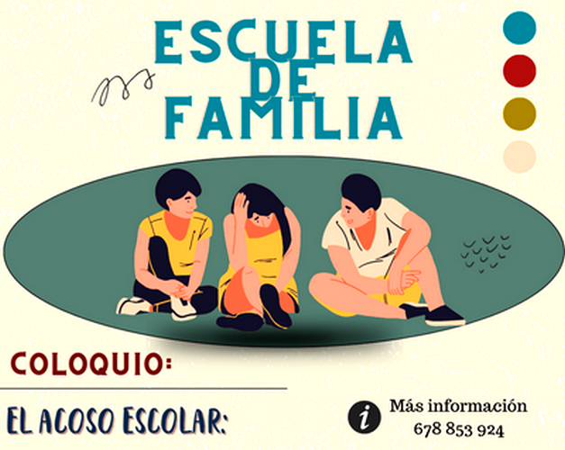 240423 'El acoso escolar cómo ayudar a mi hijo' es la nueva cita del 2 d...