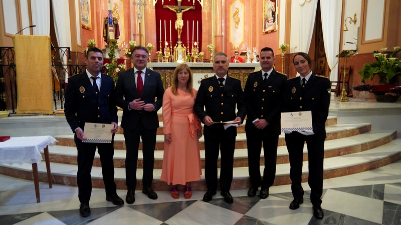 Acto Dia del Patron Policia Local de Berja 4