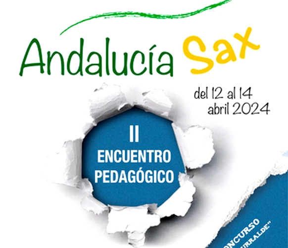 Cartel Andalucia Sax en Berja