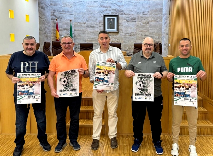 En Alhama presentacion campeonatos PREBENJAMIN Y BENJAMIN 2023-24