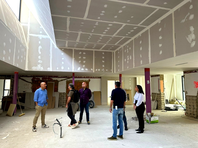 Visita Obras Biblioteca