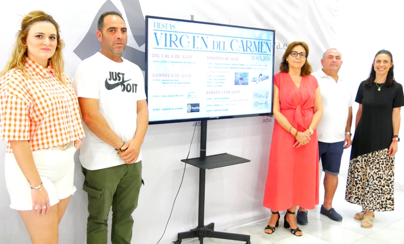 240621 La Hermandad del Carmen de Adra 'calienta motores' antes de honra...