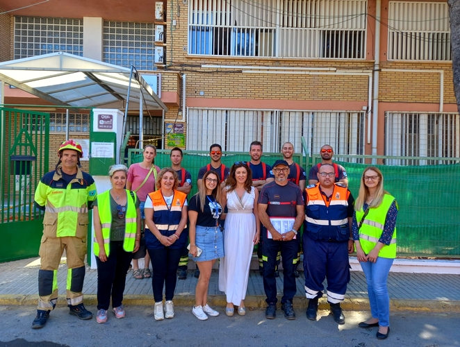 Bomberos en CEIP Angel Frigola (1)