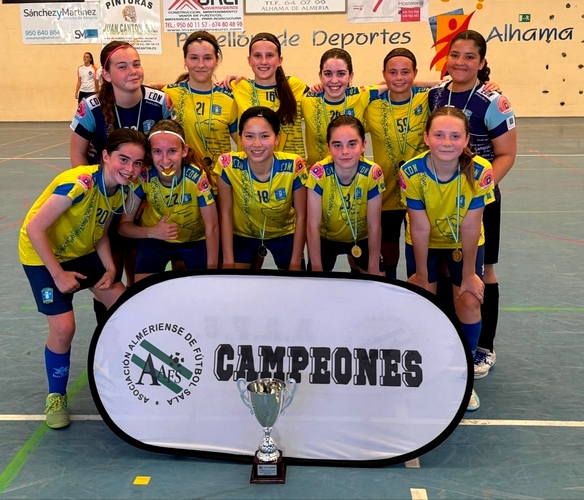 CD. COMARCA DE NIJAR CAMPEONAS CADETE-INFANTIL