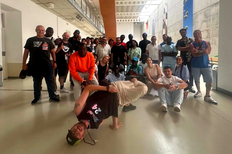 FOTO 2 JUNIO 10 2024 ACTIVIDAD CICLO DE MIGRACIONES SUR NORTE