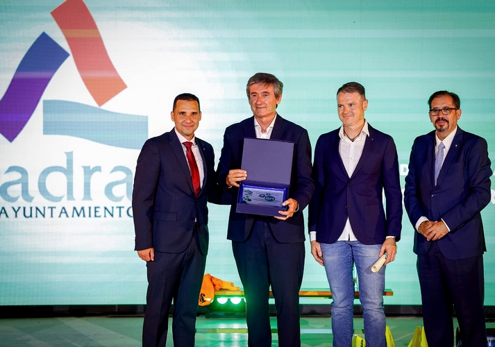 240701 El Ayuntamiento de Adra, reconocido en la Gala del Balonmano Anda...