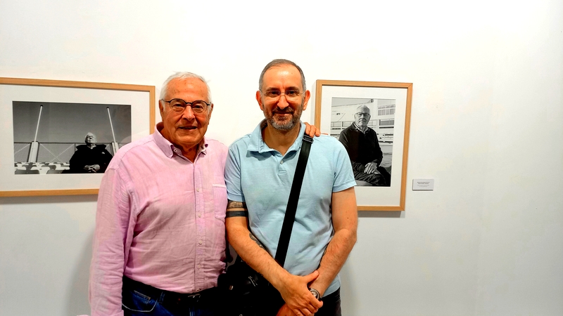 Antonio Fdez. Ortiz, exolimpico, y Rubén García Felices