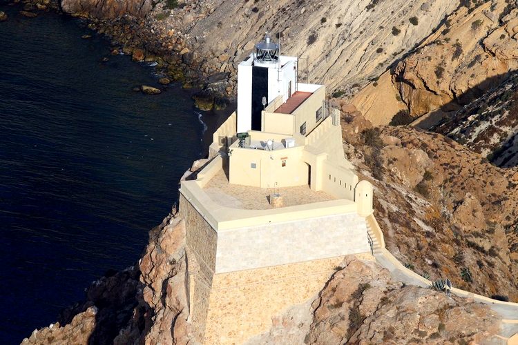 Faro de San Telmo, una de las ubicaciones del equipamiento electrónico