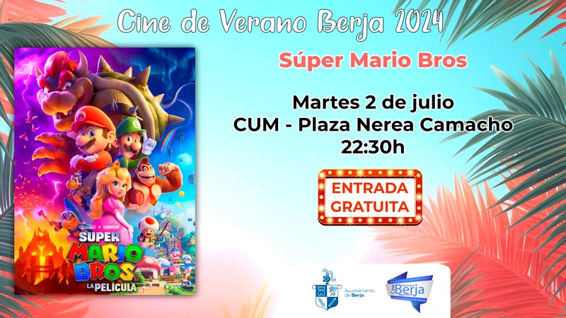 Mario Bros pelicula CUM Martes 2 de julio