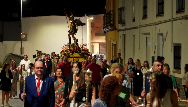 procesion de San Miguel Berja 2023