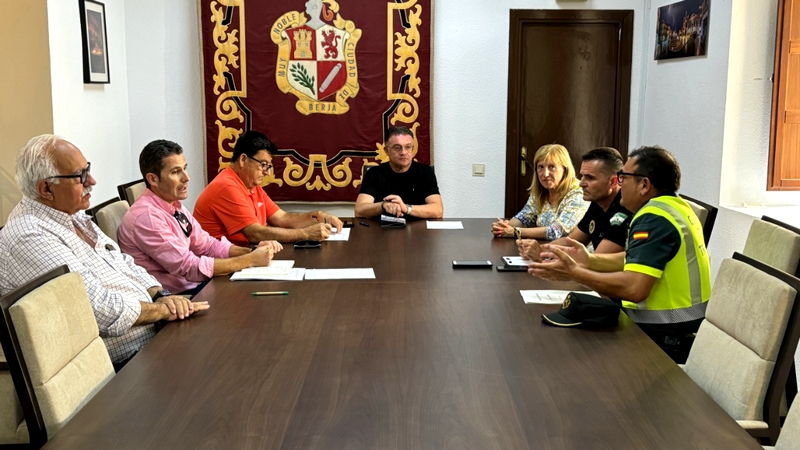 reunion seguridad Subida Ciudad de Berja 2024