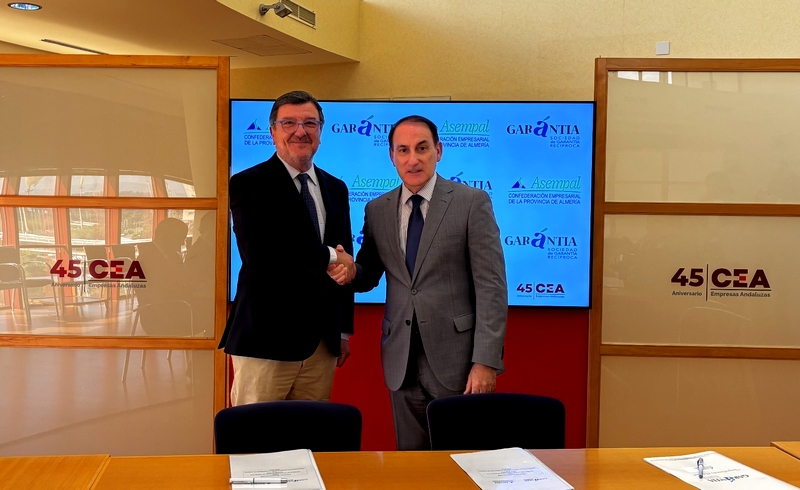 Asempal y Garántia firma convenio
