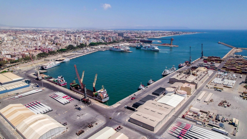 Panorámica Puerto de Almería