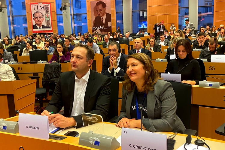 CARMEN CRESPO HOY EN EL PARLAMENTO EUROPEO