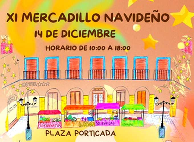 Cartel Mercadillo Solidario Berja 2024