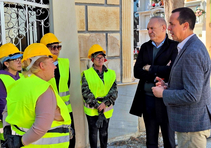 250221 Visita SGA obras PFEA cementerio Cuevas