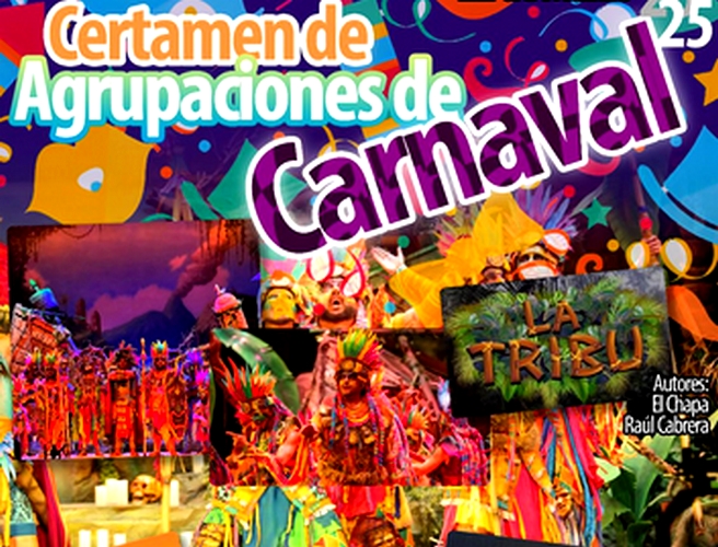 Cartel del Certamen de Agrupaciones de Carnaval