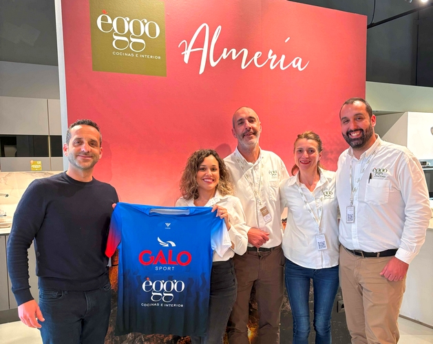 Equipo eggo Almería y Alfonso presidente Galosport