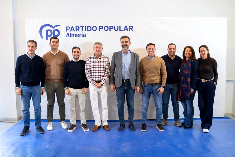 PRESIDENTE Y SECRETARIO DEL PP CON LOS NUEVOS NOMBRAMIENTOS EN EL PARTIDO