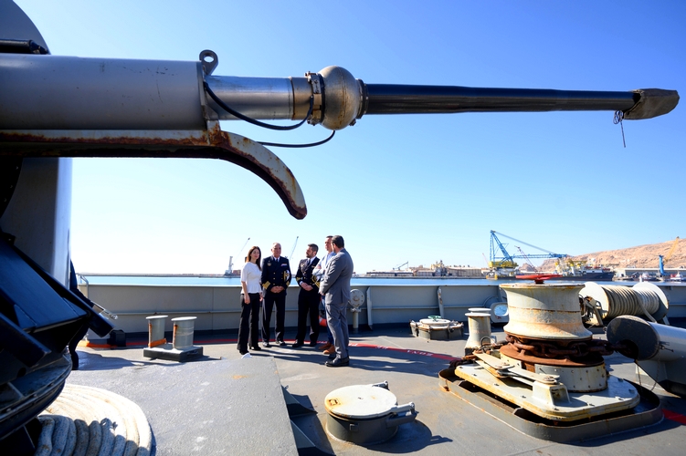 Visita al buque Tornado de la Armada Española en el Puerto de Almería 2