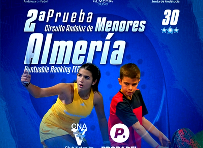 cartel 2 Prueba Circuito Andaluz Menores Almería
