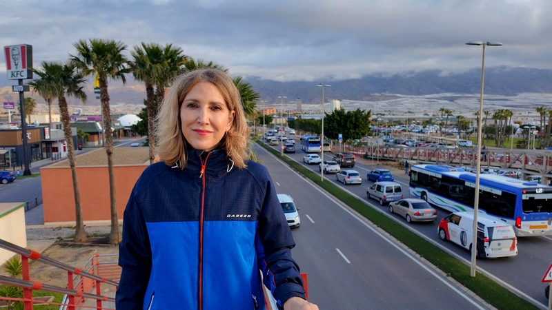 JULIA IBÁÑEZ EN EL EJIDO