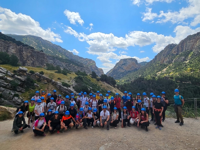 250512 Continúa el programa 'Adra en la Senda' con el Caminito del Rey d...