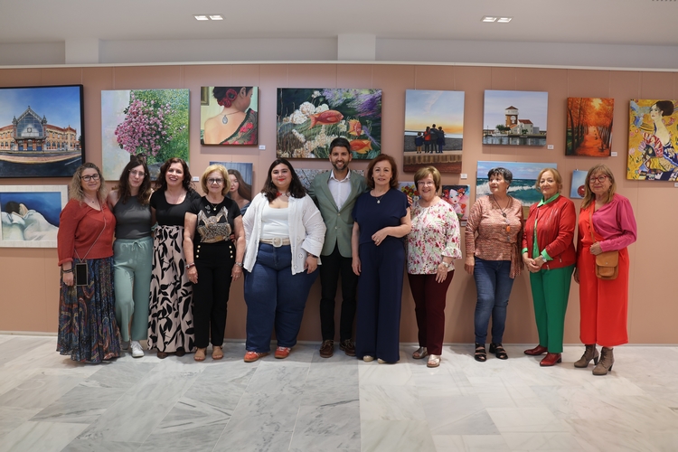 250516 EXPOSICIÓN TALLER DE PINTURA ACRÍLICA Y AL ÓLEO