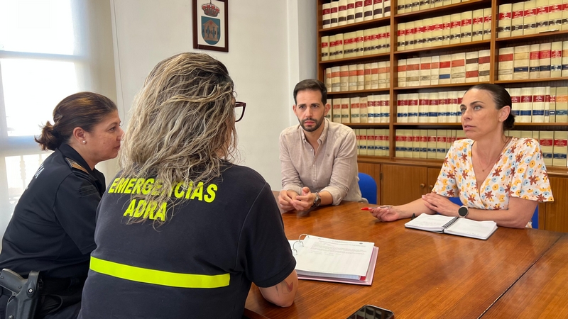 250620 El Ayuntamiento de Adra ultima los dispositivos de seguridad y li...