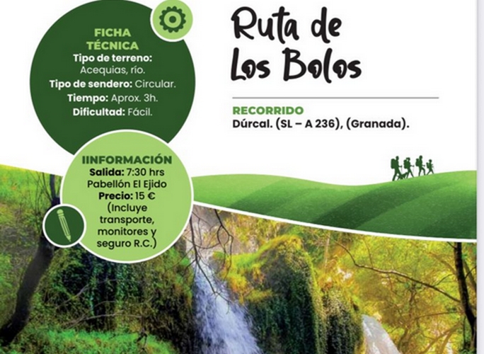 CARTEL RUTA DE LOS BOLOS