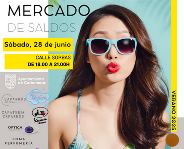 Cartel Mercado de Saldos