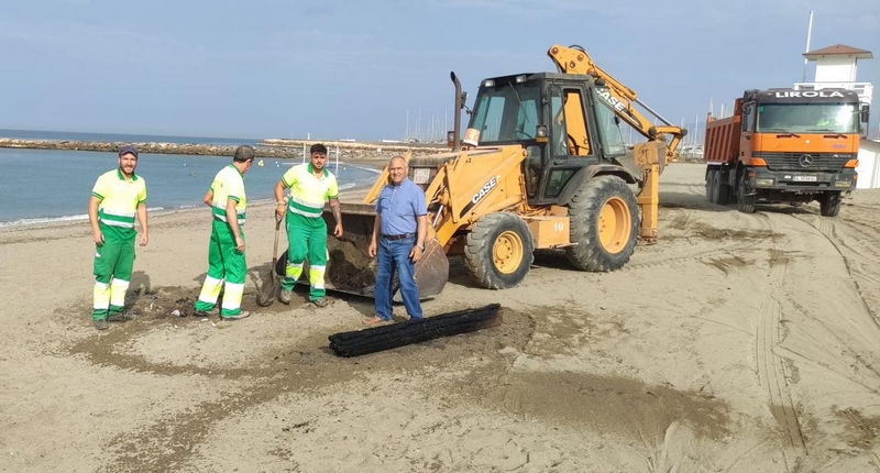 Dispositivo Especial de Limpieza de playas