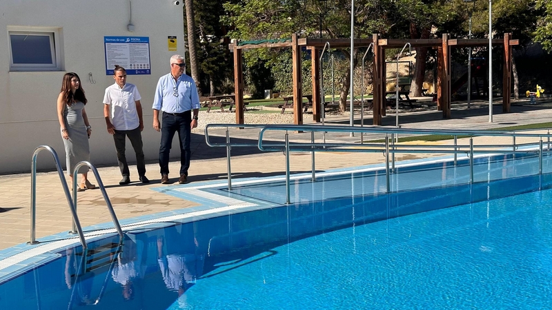 Imagen de archivo de la Piscina Municipal de Huércal 02