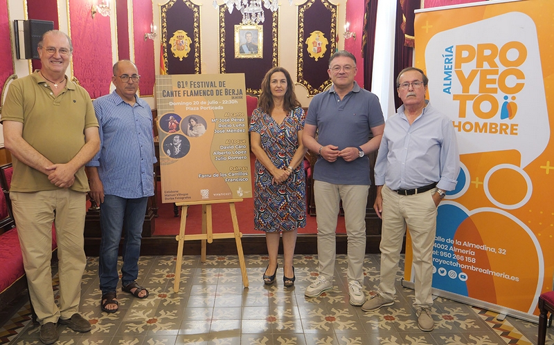Presentacion Festival de cante flamenco Berja 2025