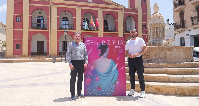Presentacion del cartel de la Feria de Berja 2025 reducido