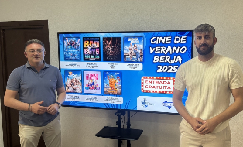 presentacion cine de verano Berja 2025