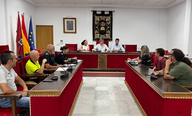 250724 El Ayuntamiento de Adra perfila el dispositivo de seguridad que v...