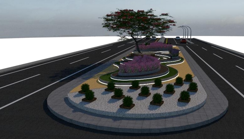 Proyecto Ajardinamiento Glorieta