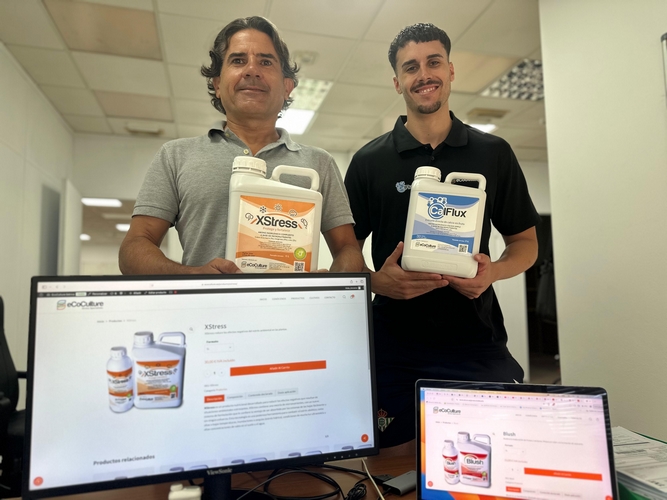 Javier Moreno y Alberto González, del departamento de Marketing