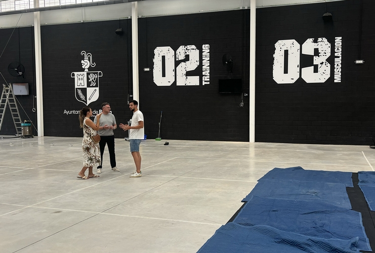 Nuevo gimnasio Pabellon de Berja