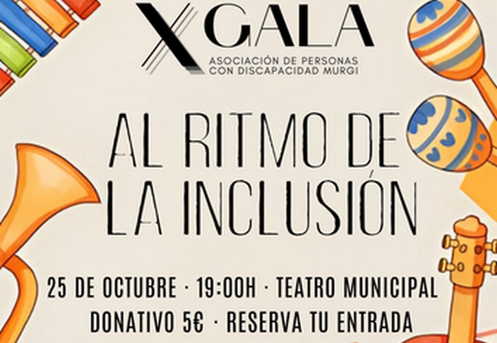 CARTEL X GALA BENEFICA MURGI