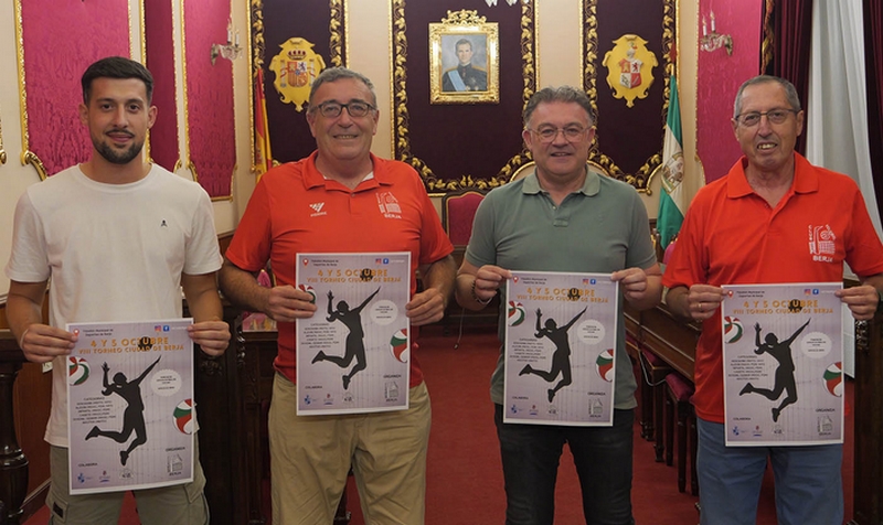 presentacion VIII Torneo de Voleibol CIudad de Berja