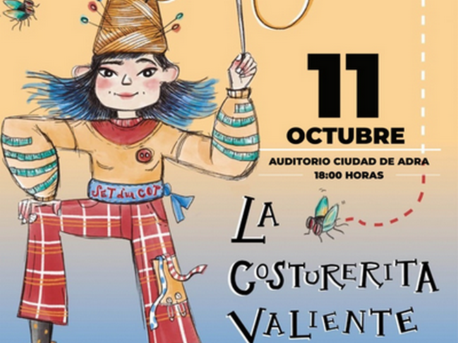 251007 Continúa la XX edición del Festival Internacional de Títeres D´Hilos en Adra con 'La Costurerita Valiente' - CARTEL