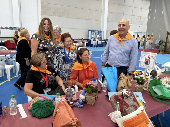 Encuentro encajeras bolillo