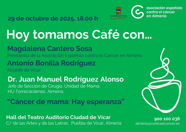 Hoy tomamos café con Vícar 25