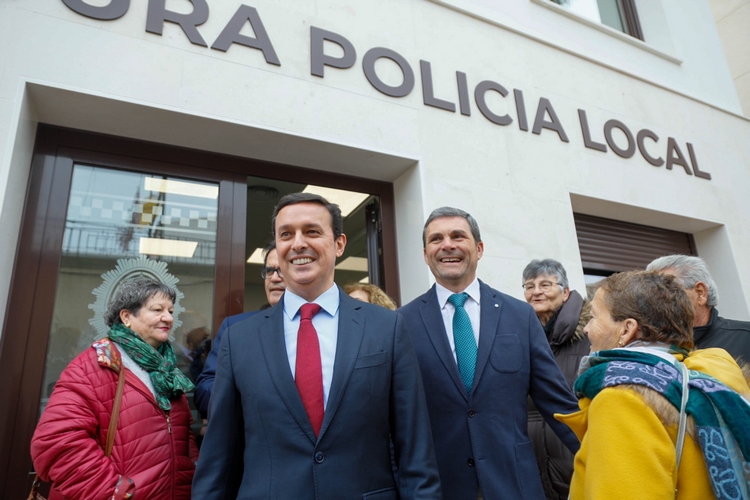 Imagen de Archivo del presidente y el alcalde