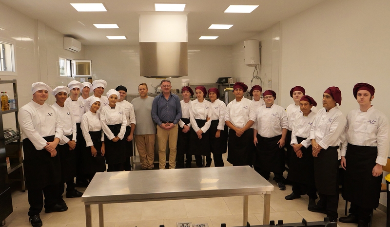 Alumnado FP hosteleria en Berja 2025