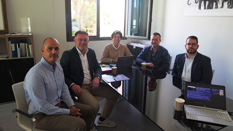 Firma convenio CER Ayuntamiento de Berja colegio de Veterinarios