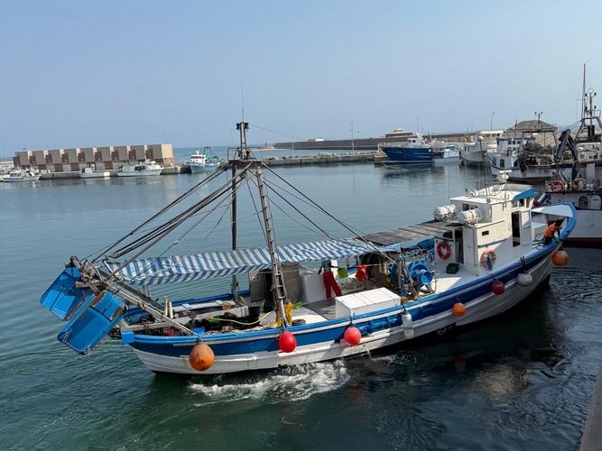 Puerto Adra- Barco arrastre