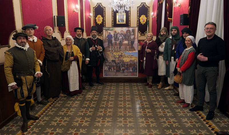 Cartel Recreacion de la Batalla de Berja 2026